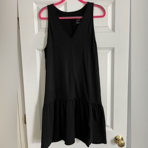 A New Day Black Stretch Shift Dress